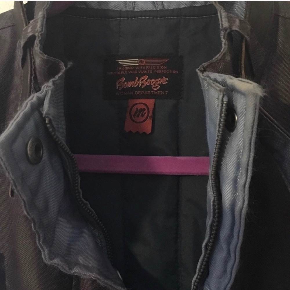 Unique Distressed Bomber Jacket - image 6